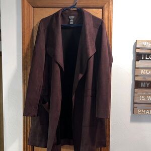 Soho Women's Dark Brown Trench Coat